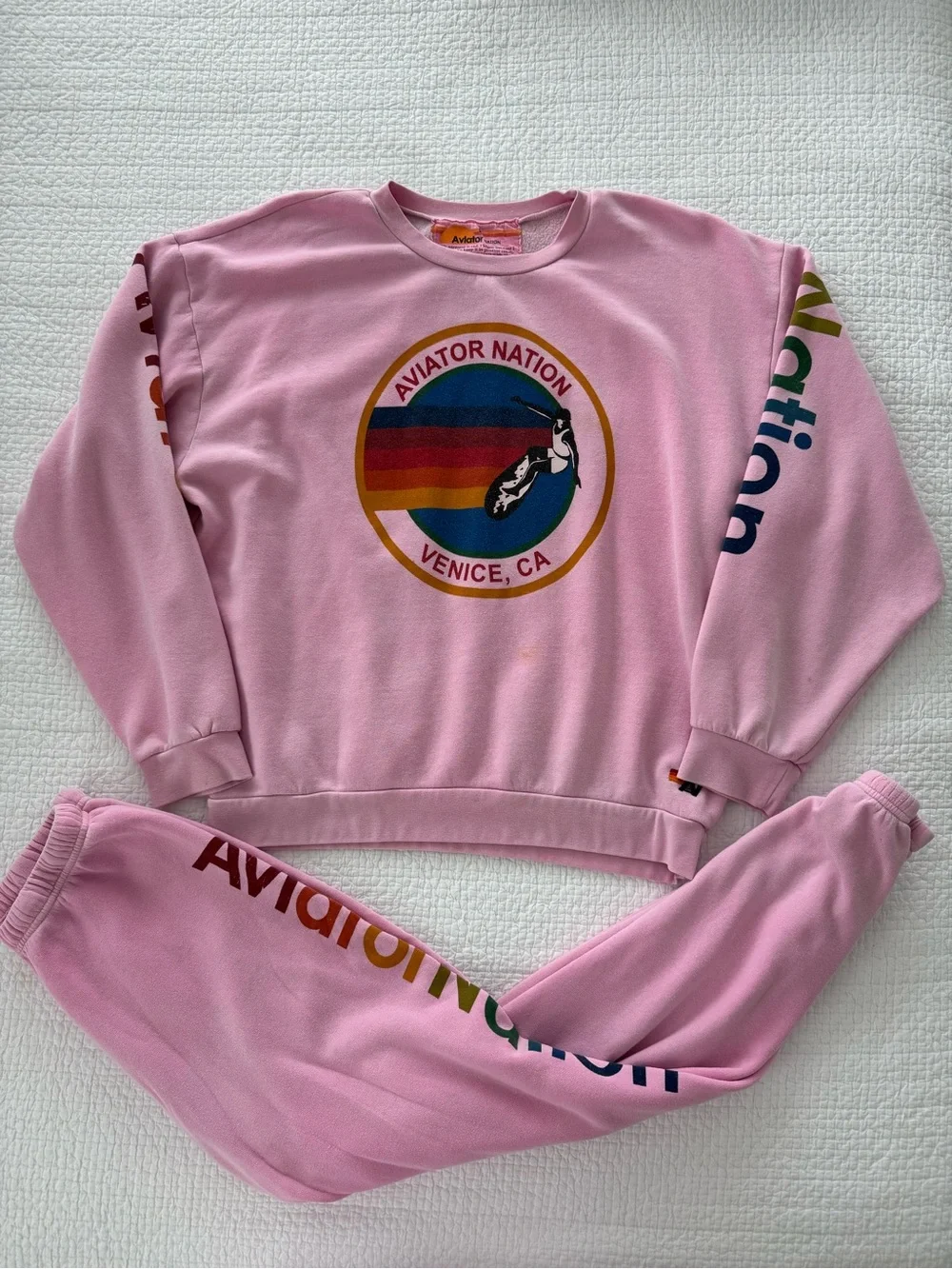 Aviator Nation Pink Matching Set!!!